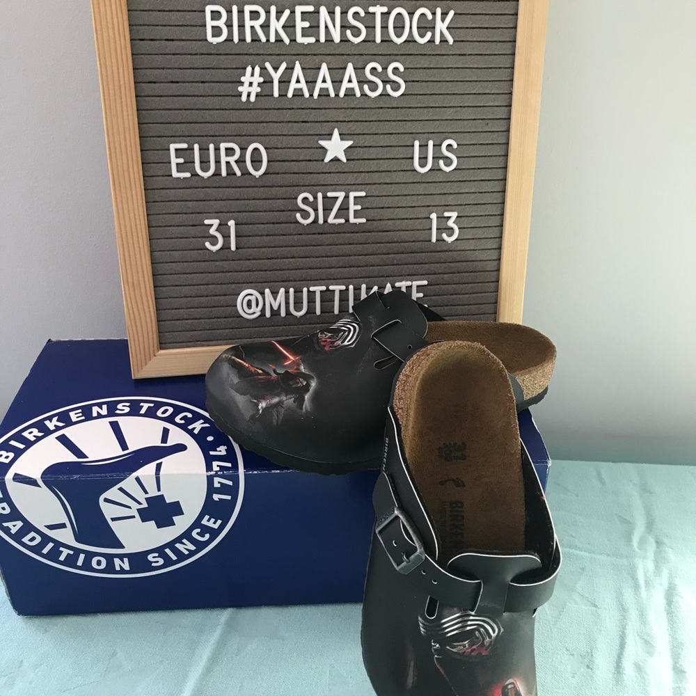 SOLD Kyle Ren Birkenstock Boston Clog
